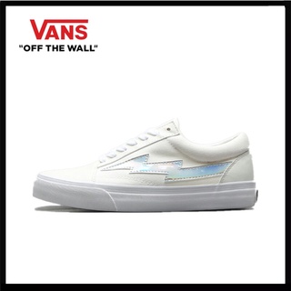 ข้อเสนอพิเศษ ของแท้ Vans Old Skool  รองเท้าลำลองสำหรับบุรุษและสตรี