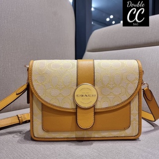 (แท้ 💯%‼ Factory) CO ACH C8307 LONNIE CROSSBODY IN SIGNATURE JACQUARD