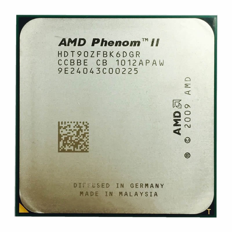 For AMD Phenom II X6 1055T 1035T X6 1045T 1055T 1065T 1075T 1090T 1100T CPU 125W 6-Core Six-Core AM3 Official 938PIN LVV #4