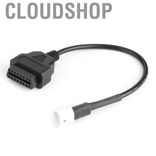 Cloudshop 3 Pin To Obd2 Fault Diagnostic สายเคเบิ้ลสําหรับ Yamaha Mt - 125 Yzf - R125 Ys - 125