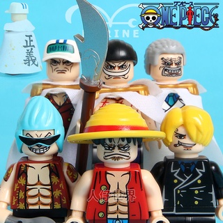 ฟิกเกอร์ ONE PIECE Luffy Sanji Franky Sakazuki Pirate Edward Newgate Monkey D Garp ขนาดเล็ก