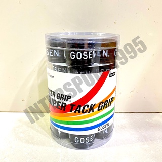 (ของแท้ 100% ยกกระปุก)ผ้าพันด้ามไม้แบด ที่พันด้ามไม้แบด GOSEN SUPER TACK GRIP OG-106