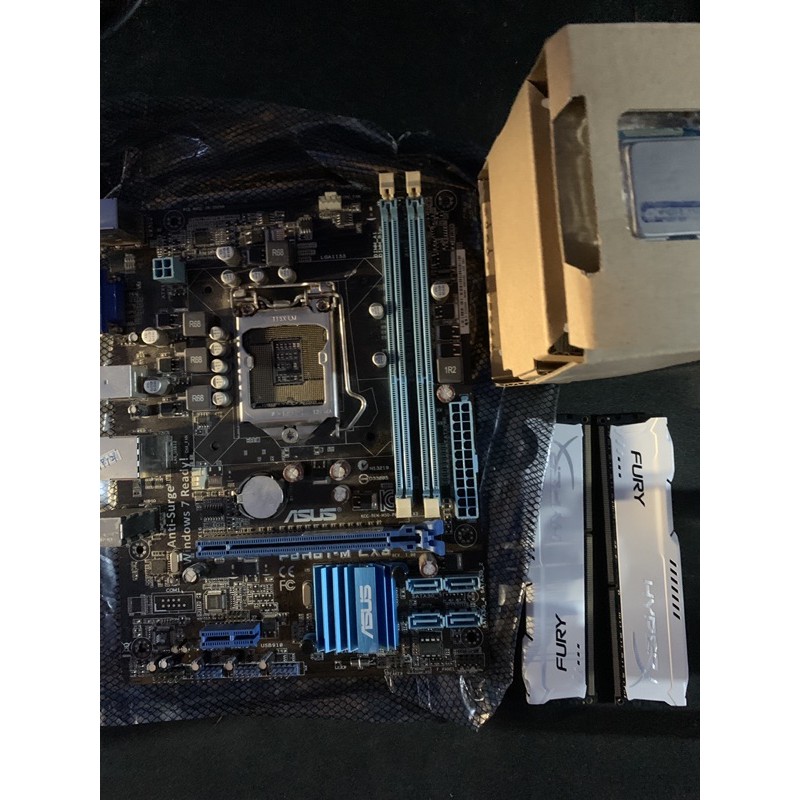 เมนบอร์ด+cpu i7 3770K