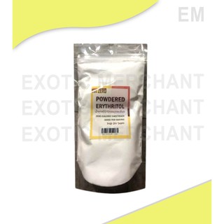 Erythritol Powder น้ำตาลผง Keto อาหารสารให้ความหวานไม่มีแคลอรี่ น้ำตาลอิริตทริตอลผงละเอียด สารทดแทนความหวาน