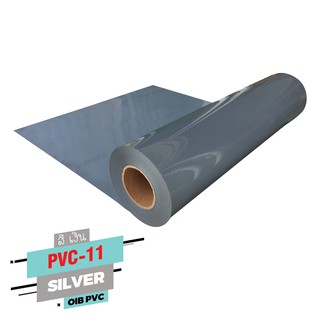 โพลีเฟล็กซ์ Flex ตัด PVC สีเงิน สำหรับเสื้อ กีฬา ฟุตบอลความยาว1 เมตร