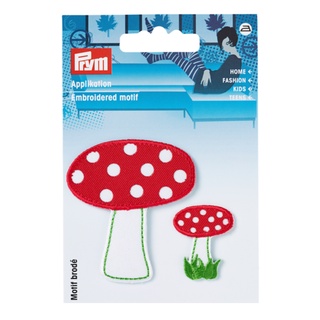 Prym Applique Exclusive mushrooms / ตัวรีด แบรนด์ Prym จากประเทศเยอรมนี (G924214)