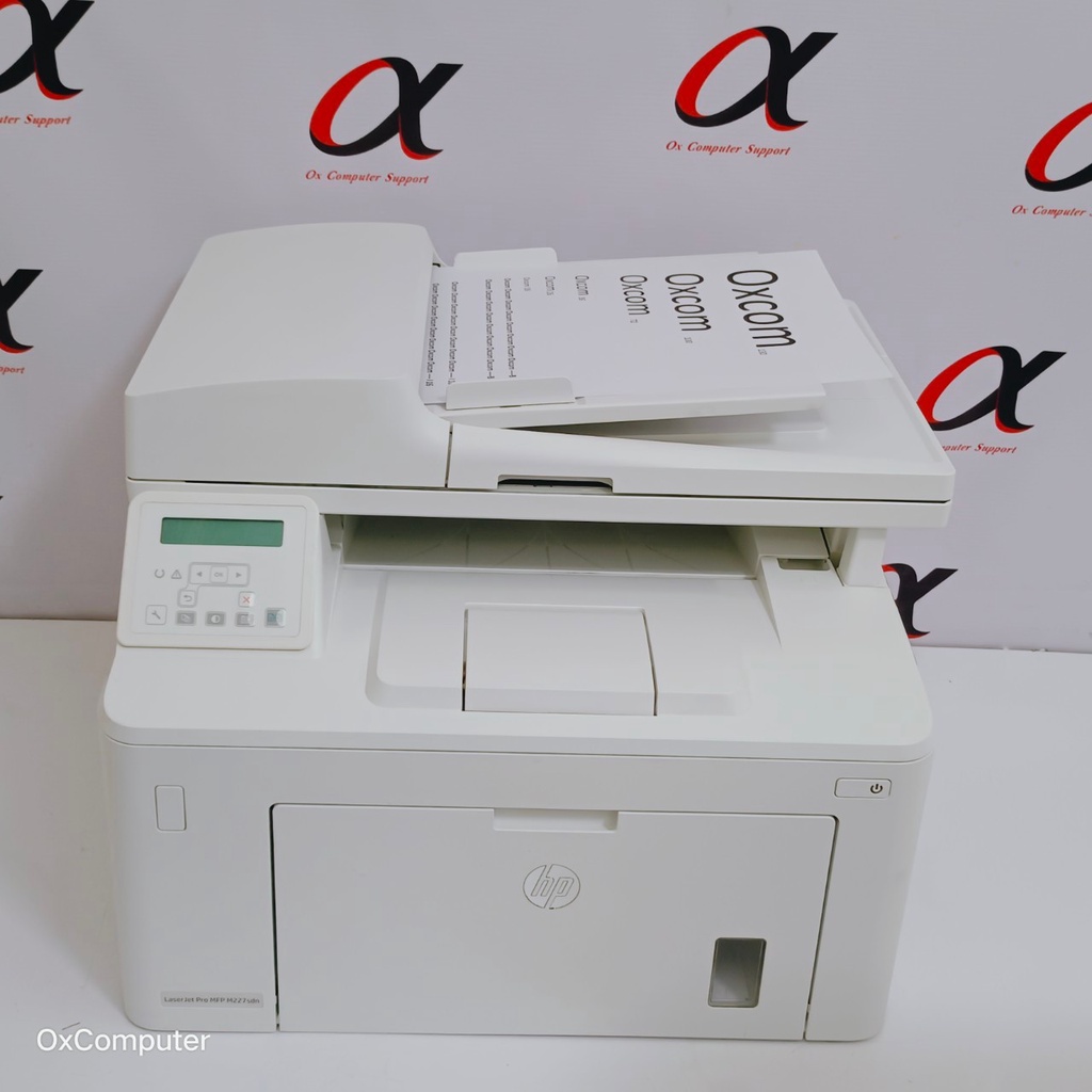 ปริ้นเตอร์ มือสอง HP LaserJet Pro MFP M227fdw มัลติฟังก์ชั่น (ปริ้น/สแกน/ถ่ายเอกสาร)ใช้ได้กับหมึกรุ่