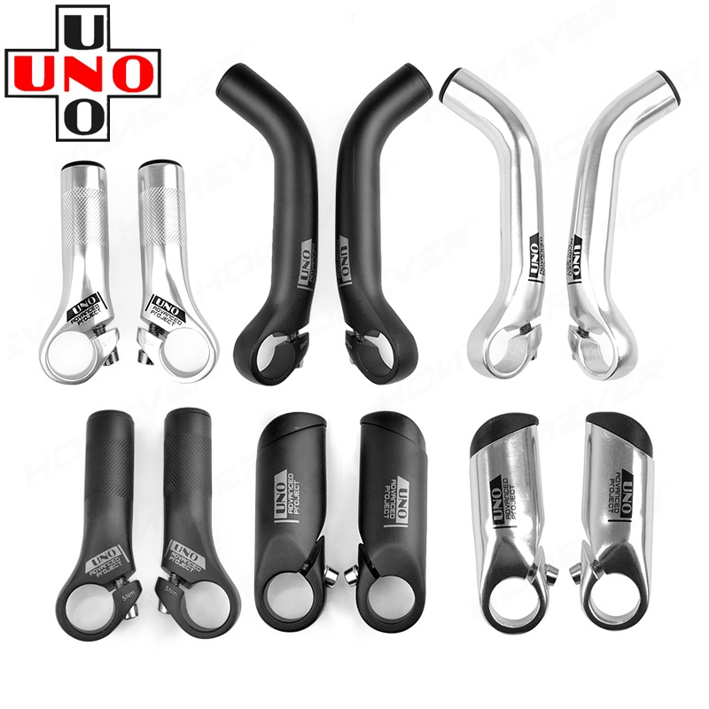Uno แตรอลูมิเนียมอัลลอยด์ น้ําหนักเบา สําหรับแฮนด์บาร์จักรยานเสือภูเขา 1 คู่