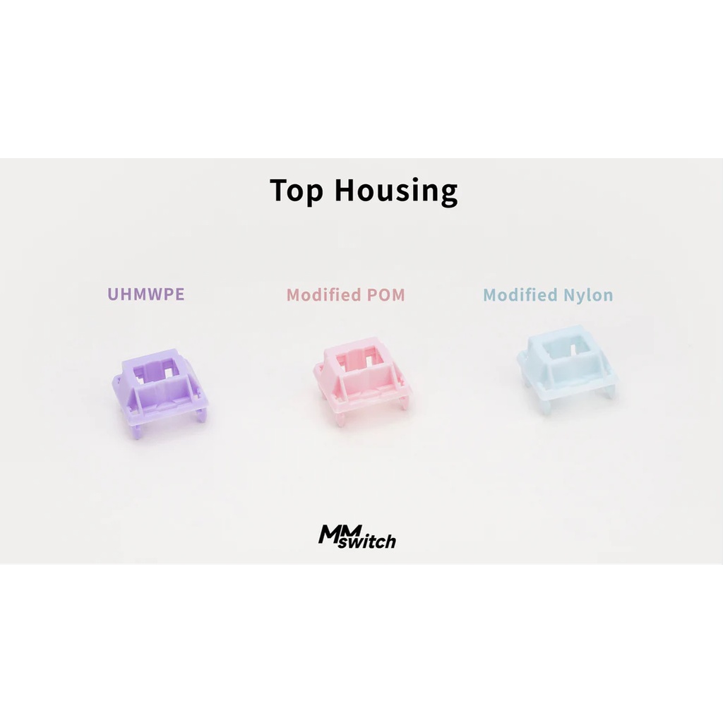 MMswitch - Pastel Top Housing ฝาบนสำหรับสวิตซ์แมคคานิคอลจาก Wuque Studio