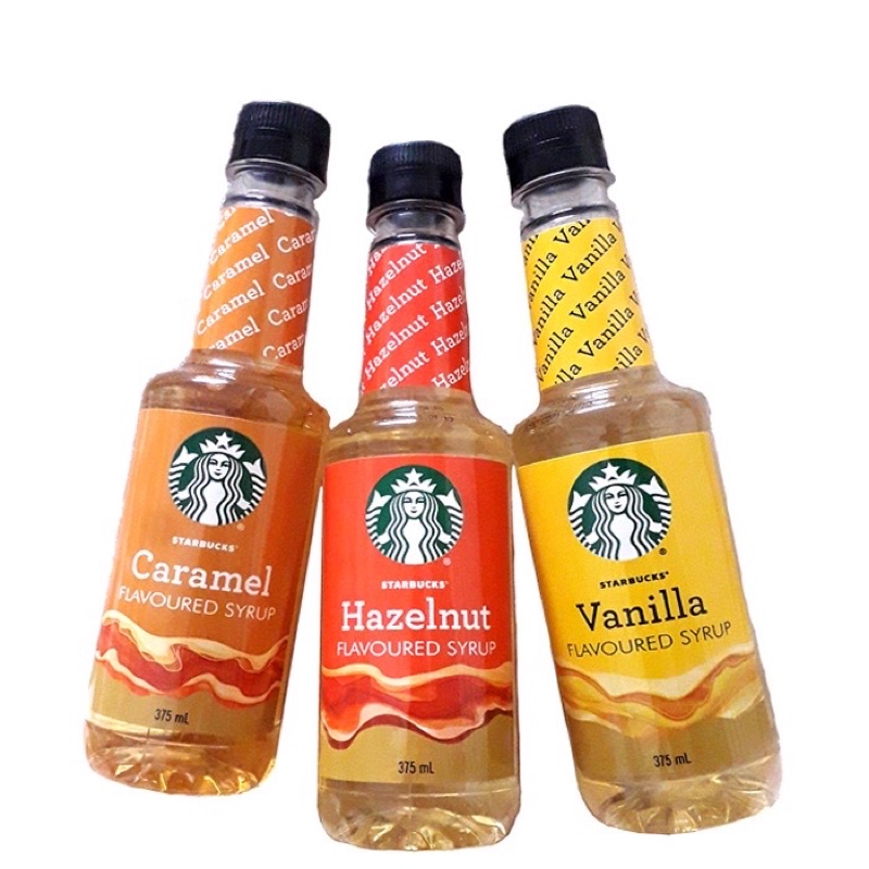 starbuck flavoured syrup 375ml ของแท้จาก shopคะ หมดอายุ 032027