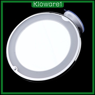 [KLOWARE1] 7X Magnified Bathroom 360° Swivel Lighted Makeup Shaving Wall Suction Mirror