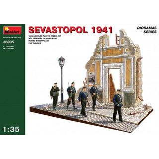 โมเดลอาคารจำลอง MiniArt 1/35 MI36005 Sevastopol 1941