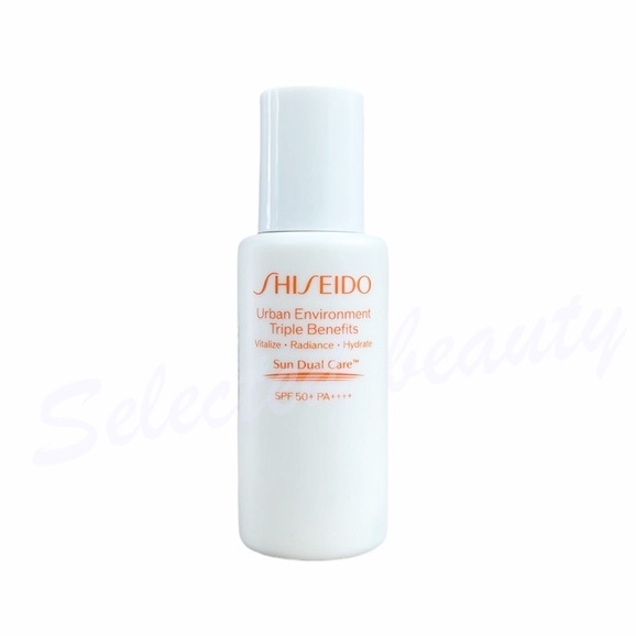 Shiseido Urban Environment triple benefits sun dual care spf50+pa++++ 7 ml