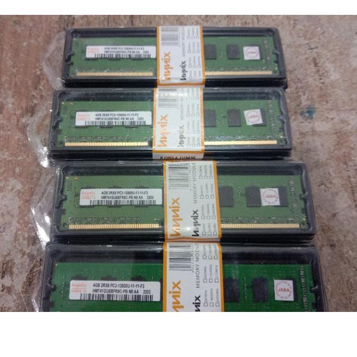 ดีที่สุด.. หน่วยความจําพีซี DDR3 4GB 12800 HYNIX