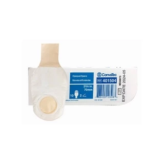 (1 กล่อง) Convatec Sur-Fit Natura Opaque ถุงเก็บอุจจาระหน้าท้องปลายเปิด