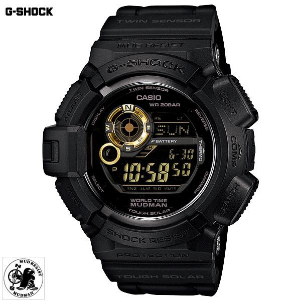 Casio G-Shock นาฬิกาข้อมือ G-9300GB-1 (Black/Gold)
