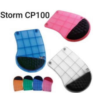 แผ่นรองเม้าส์ รองข้อมือ PVC Storm CP-100 กันฝุ่น