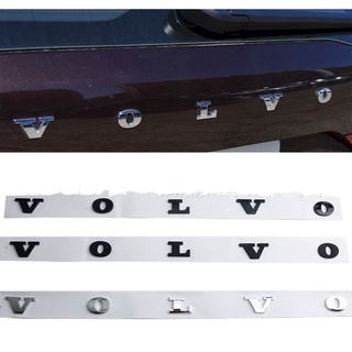 โลโก้ตัวอักษร แยก ติดด้านหลัง วอลโว่ VOLVO Stickers For Volvo Xc 60 Xc 90 S90 Xc 40 S60 letter logo