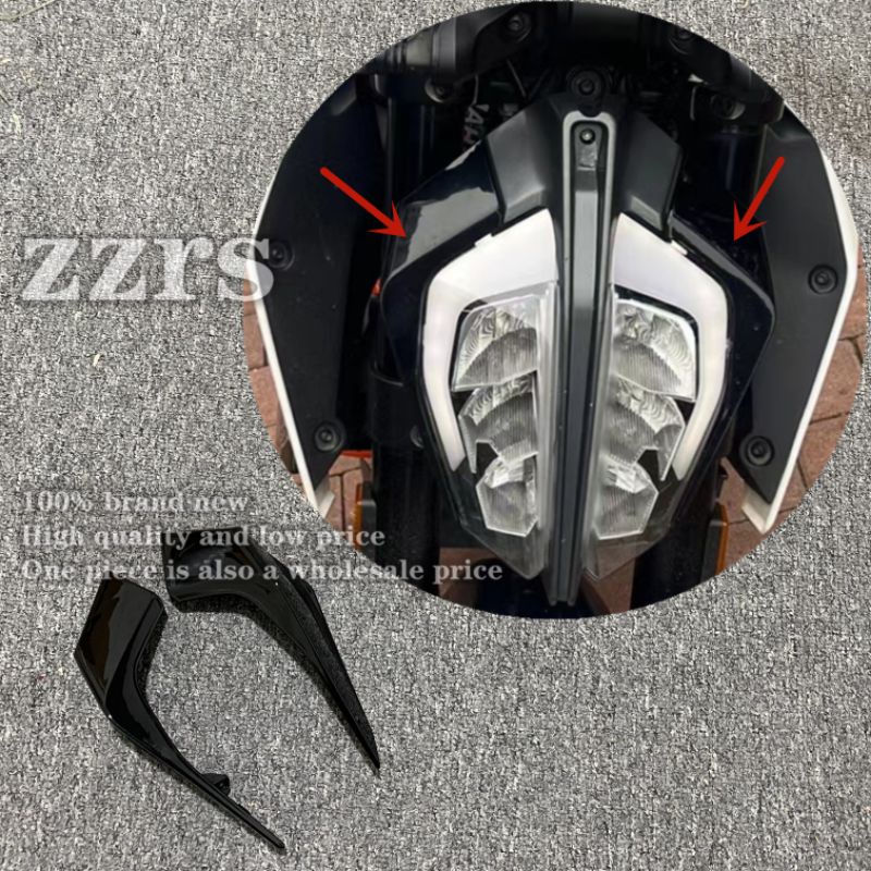 ครอบไฟหน้า KTM 390 DUKE อะไหล่ KTM 390dukeปี17-21 ครอบไฟหน้าแฟริ่งหน้าอะไหล่แยกชิ้น KTM 390 duke แฟร