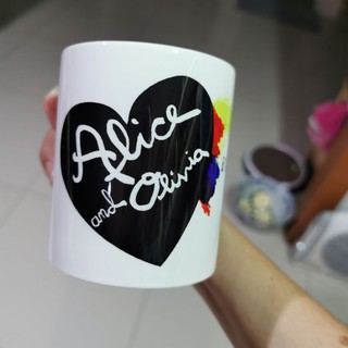 แก้วมัค Alice &amp; Olivia ของแท้ จากญี่ปุ่น