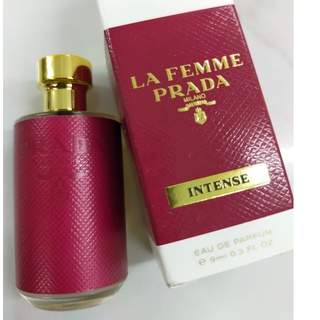 น้ำหอม 9ml Prada La  Femme Intense Women EDP Top Notes Frangipani Ylang Ylang Middle Tuberose Orange Blossom Jasmin