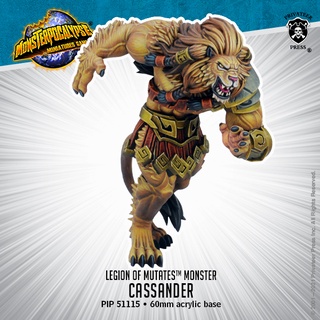 🔥มีของพร้อมส่ง🔥 Privateer Press Monsterpocalypse Legion of Mutates Monster: Cassander 51115