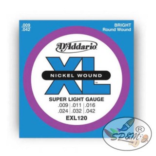 สายกีตาร์ไฟฟ้ายอดนิยม Addario EXL 120