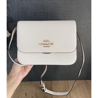 🛍 พร้อมส่ง 🔺 ใบใหญ  COACH C5632 BRYNN FLAP CROSSBODY
