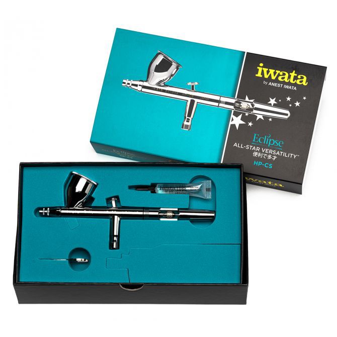 Iwata แอร์บรัช Eclipse HP-CS Gravity Feed Dual Action Airbrush