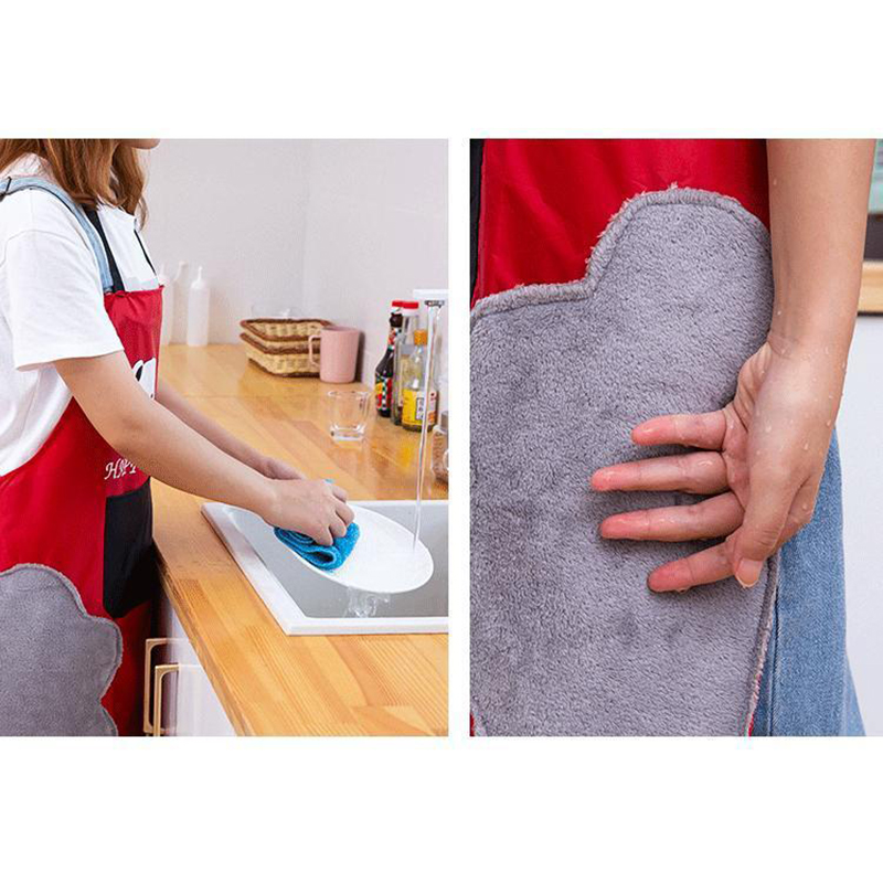 ผ้ากันเปื้อน แขนกุด กันน้ํา สําหรับเชฟ บาร์บีคิว - รูปที่ 4