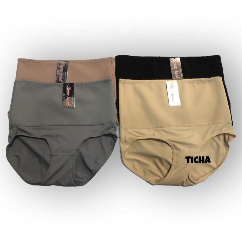 TIICHA - 528 Sister Hood - กางเกงใน.สเตเอวสูง รัดหน้าท้อง อย่างดี แน่นกระชับ