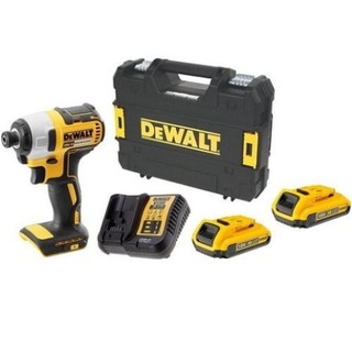 DEWALT DCF787D2-B1 ไขควงกระแทกไร้สาย 18V Brushless Impact Driver 2 battery 2Ah | MODERTOOLS OFFICIAL