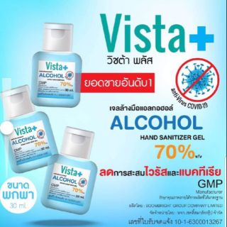 เจลล้างมือแอลกอฮอล์ ขนาด 30 ml.