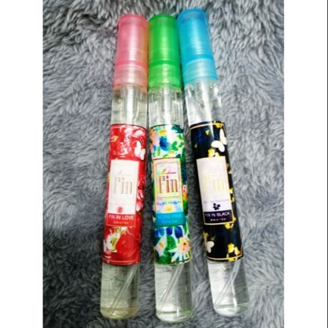 น้ำหอม​ มาดาม​ FIN (ชุด​ 3 หลอด)​ 3กลิ่นยอดนิยม​ (ดำ​  แดง​ เขียว)​ 10 ML