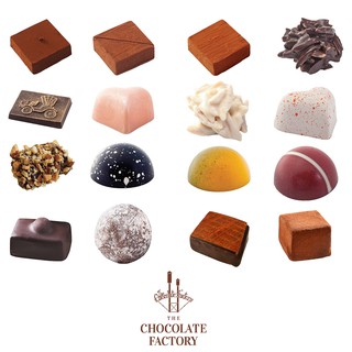 The Chocolate Factory - Bonbon 16 Pcs Set 1