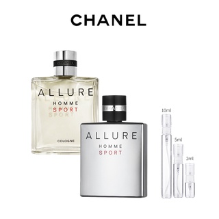 👑พร้อมส่ง แท้100%👑 Chanel Allure Homme Sport Cologne &amp; Allure Homme Sport EDT 5ml น้ำหอมสำหรับผู้ชาย