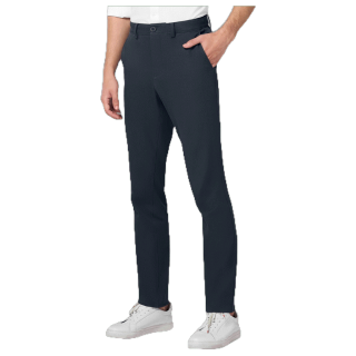 Perfect Stretch Light Chino™ กางเกงชิโน กางเกงดีดี ผ้ายืดเบาสบาย กางเกงขายาวสำหรับผู้ชาย สีกรม (กางเกงชิโน่)