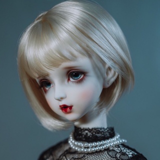 วิกผมสั้น 1/6 1/4 BJD/SD 16-20 ซม. อุปกรณ์เสริม สําหรับตุ๊กตา