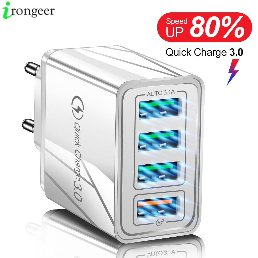 ชาร์จโทรศัพท์มือถือUSB Charger Quick Charge 3.0 QC3.0 Fast Charging ...