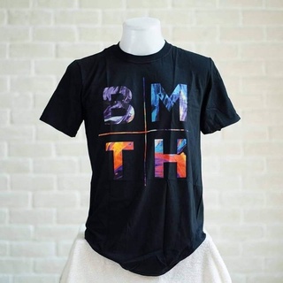 เสื้อยืดคอกลมเสื้อวง BMTH สินค้าลิขสิทธิ์แท้100%S-5XL