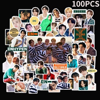 ENHYPEN Album DIMENSION : DILEMMA Stickers Phone Laptop Luggage Sticker 100ชิ้น/แพ็ค
