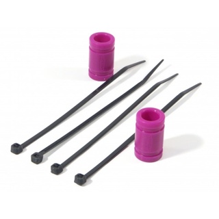 HPI 72110 SILICONE EXHAUST COUPLING (PURPLE/2pcs) ยางต่อท่อไอเสียรถ 1:10