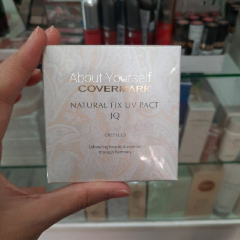 รีฟิล! แป้งผสมรองพื้น Natural Fix UV Pact JQ REFILL ขนาด 13.5 กรัม