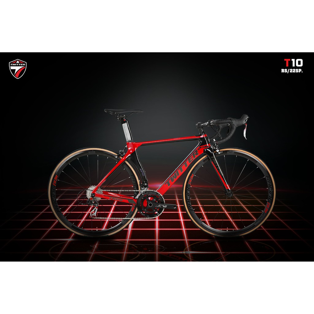 TWITTER T10 PRO RS22 เสือหมอบเฟรม CARBON WHEELSET 2021