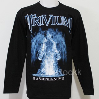 เสื้อวง TRIVIUM เสื้อยืด เสื้อ แขนยาว ทริเวียม size ยุโรป LT120