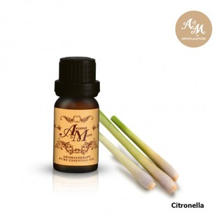 Aroma&amp;More  Citronella“Java”Essential Oil 100% น้ำมันหอมระเหยตะไคร้หอม100% Java อินโดนีเซีย/ Indonesia 10/30ML