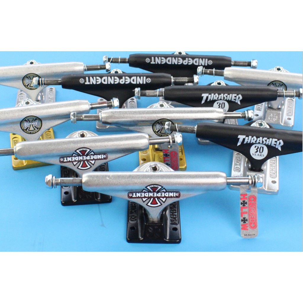 2 ชิ้น hollow สเก็ตบอร์ด TRUCK รถบรรทุกสเก็ตบอร์ด intEP 5.25 139 มม. นิ้ว double kick tail สเก็ตบอร์