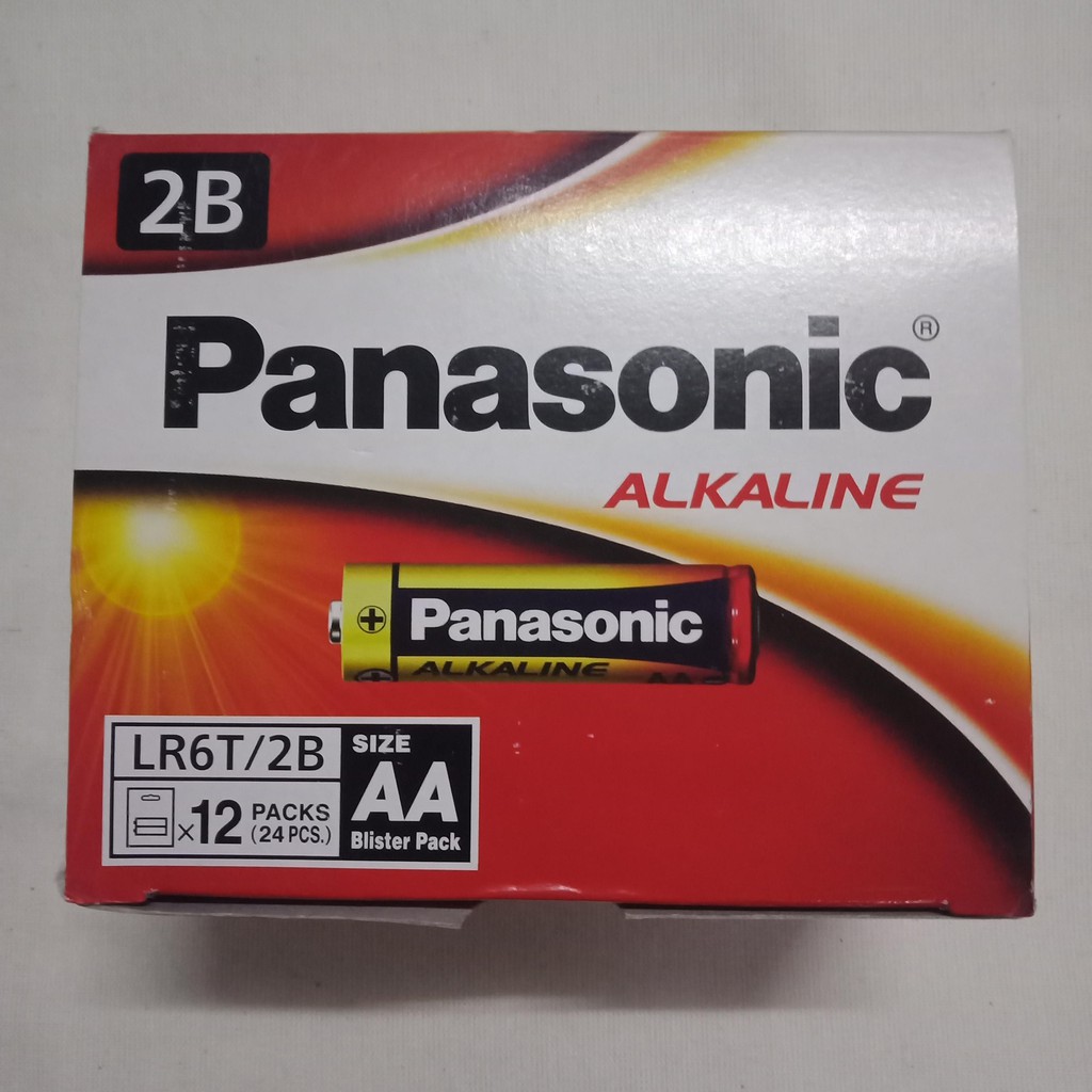 ถ่านอัลคาไลน์พานาโซนิค ถ่านAA aa Battery panasonic