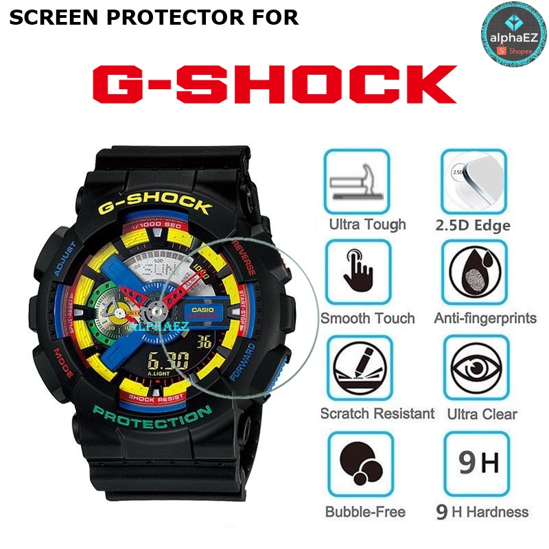 Casio G-Shock GA-110DR-1A DEE AND RICKY Series 9H กระจกกันรอยหน้าจอนาฬิกา GA-110
