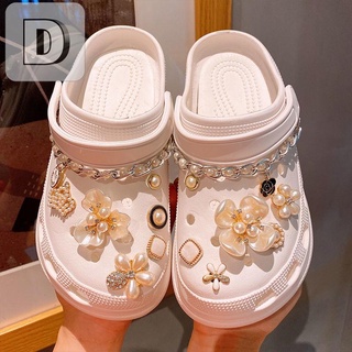 🔥DIY ที่ติดรองเท้า crocs สไตล์น่ารัก ตัวการ์ตูนติดรองเท้า ตกแต่งสวยงาม รูปแบบการ์ตูน ตัวติดรองเท้าหัวโต